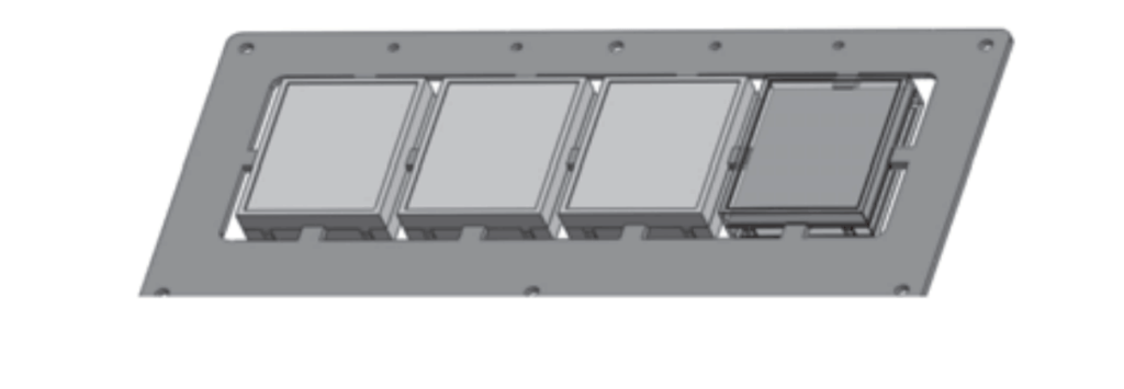 Fig. 5 Measurement channel shielding structure