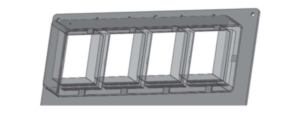 Fig. 7 The heat-simulation result of quartz-flex accelerometer