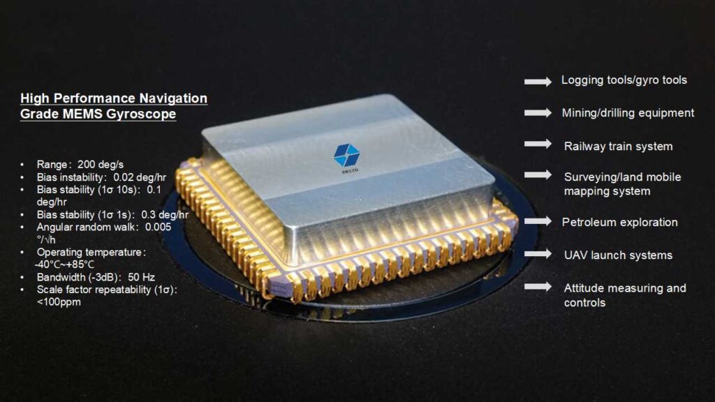 High Performance Navigation Grade Mems Gyroscope