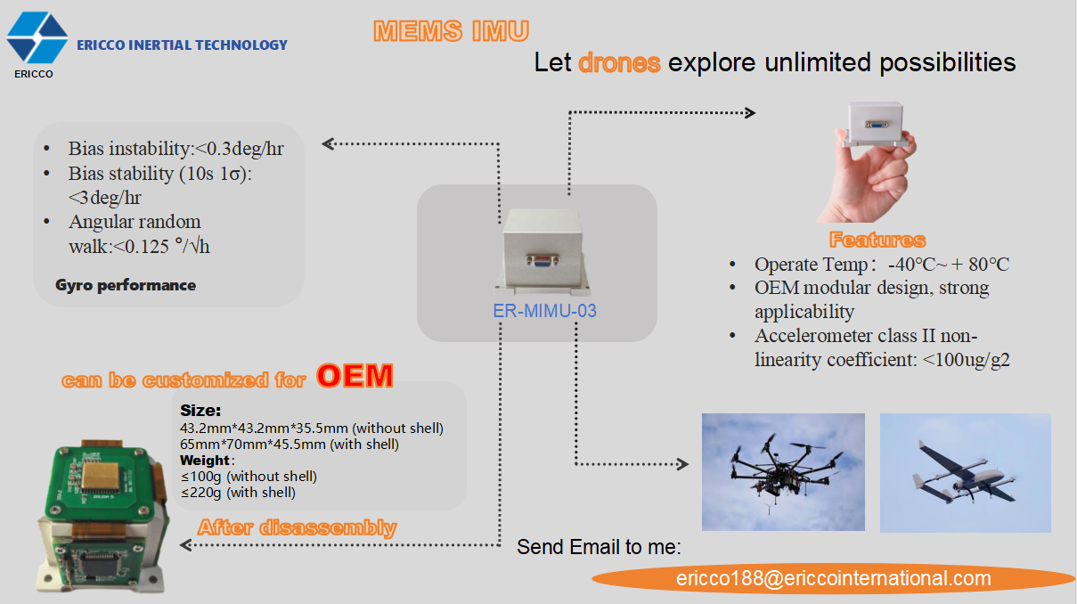 Mems Imu, Let Drones Explore Unlimited Possibilities