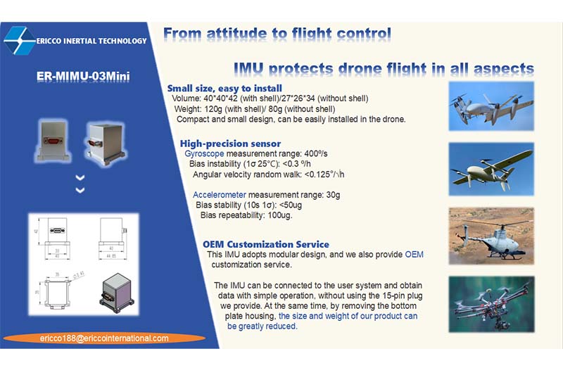 From Attitude To Flight Control, Imu Protects Drone Flight In All Aspects