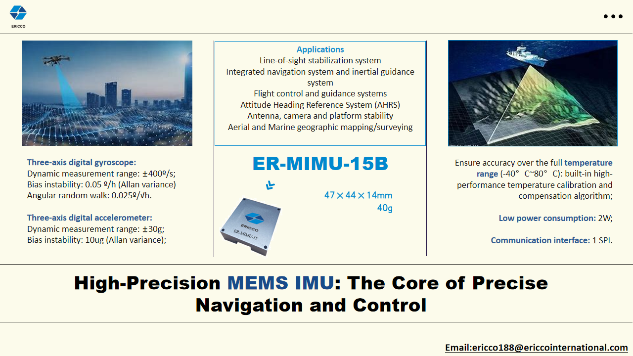 High Precision Mems Imu The Core Of Precise Navigation And Control