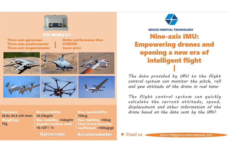 Nine Axis Imu Empowering Drones And Opening A New Era Of Intelligent Flight